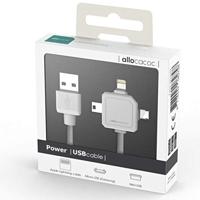 Allocacoc Kabel, Kunststof, Wit - thumbnail