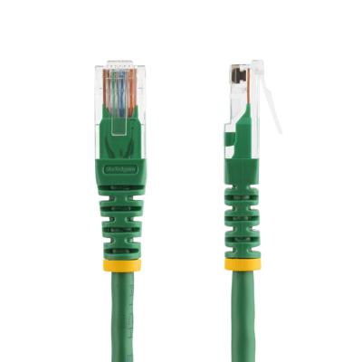 StarTech.com Cat5e Ethernet-kabel - 3ft - Groen - Patchkabel - Gegoten Cat5e-kabel - Korte netwerkkabel - Ethernet-kabel - Cat 5e-kabel - 3ft (M45PATCH3GN)