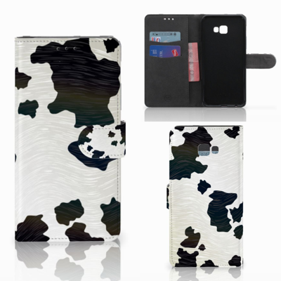 Samsung Galaxy J4 Plus (2018) Telefoonhoesje met Pasjes Koeienvlekken Samsung Galaxy J4 Plus (2018) Telefoonhoesje met Pasjes Koeienvlekken