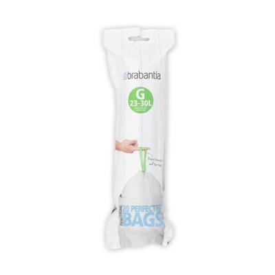 Brabantia afvalzak G 23-30 liter 20 stuks Brabantia afvalzak G 23-30 liter 20 stuks