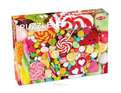 Tactic puzzel Candy Bonanza! junior karton 56 Stukjes Tactic puzzel Candy Bonanza! junior karton 56 Stukjes