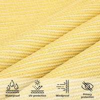 VidaXL Zonnezeil 160 g/m² 4x4x4 m hdpe beige - thumbnail