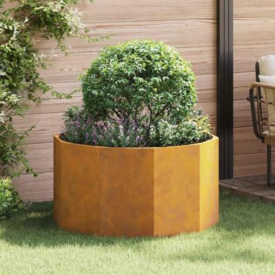 Plantenbak Roestig 90 x 90 x 50 cm Cortenstaal