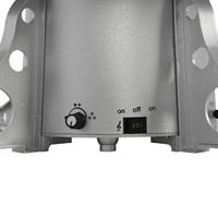 Kerstboom sneeuwend met paraplubasis 140 cm wit - thumbnail