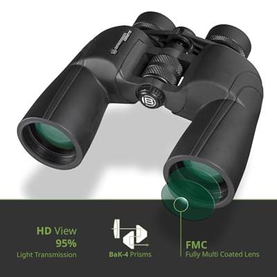 Bresser Optik Verrekijker Corvette 7 x 50 mm Porro Zwart 1460751 Bresser Optik Verrekijker Corvette 7 x 50 mm Porro Zwart 1460751