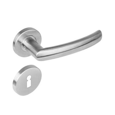 Intersteel Deurkruk Blok op rozet met sleutelrozetten - RVS