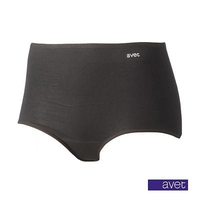Dames Taille slip 23628 - Badstof kruisje - dames onderbroek, ondergoed - zwart, wit, huidskleur - L | Dames slip - Onderbroek - Ondergoed - L - -