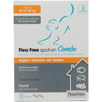 Flea Free Spot-On Combo voor honden 40 - 60 kg 2 x 2 pipetten - thumbnail