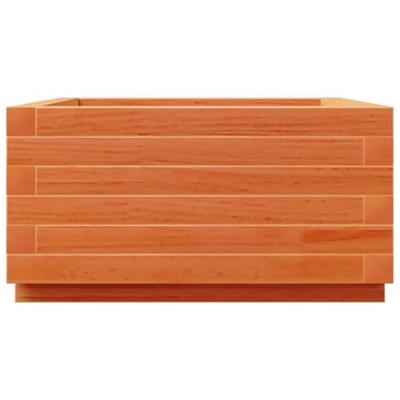 Plantenbak 50x50x26,5 cm massief grenenhout wasbruin Plantenbak 50x50x26,5 cm massief grenenhout wasbruin