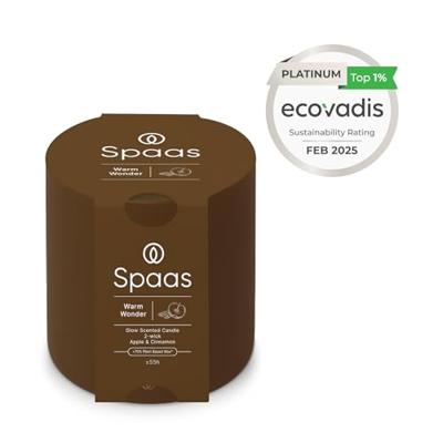 Spaas Glow Geurkaars 2-Wick Warm Wonder