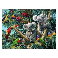 Ravensburger legpuzzel koalas in de boom, 500st. - thumbnail