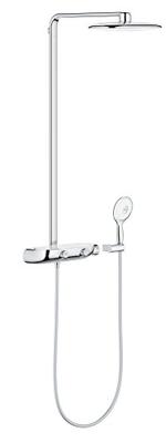Rainshower Systeem SmartControl 360 MONO Douchesysteem met thermostaatkraan (Moon White) - thumbnail