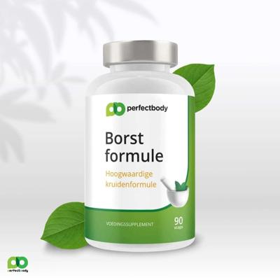 Borstformule capsules - Saw Palmetto & fenegriek - Stevigere borsten - 90 capsules PerfectBody
