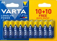 Varta AA Longlife Power Alkaline 20x - thumbnail