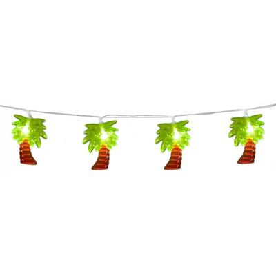 Boland Lichtsnoer Led Palmboom 140 Cm Polystyreen Groen/bruin Boland Lichtsnoer Led Palmboom 140 Cm Polystyreen Groen/bruin