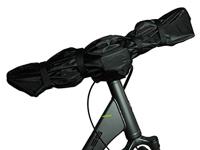 Haberland regenhoes handlebar prot. size l, black - thumbnail