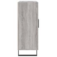 Dressoir 69,5x34x90 cm bewerkt hout grijs sonoma eikenkleurig - thumbnail