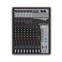 LD Systems VIBZ 12 DC 12-kanaals mixer met DFX en compressor - thumbnail