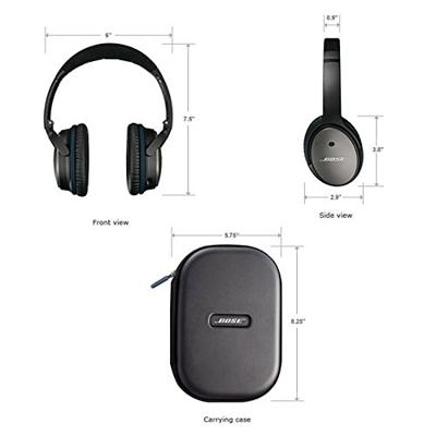 Bose QuietComfort 25 Acoustic Noise Cancelling koptelefoon (geschikt voor Apple-apparaten) Triple black voor Apple - zwart