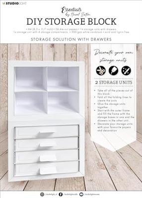 Studio Light • essentials diy storage block drawer units