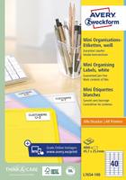 Etiket Avery L7654-100 45.7x25.4mm wit 4000 etiketten - thumbnail