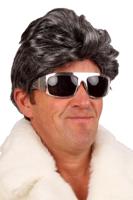 Pruik Brandon grijs - thumbnail