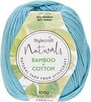Stylecraft Naturals Bamboo and Cotton 7142 Sky - Haakgaren / Breigaren - thumbnail