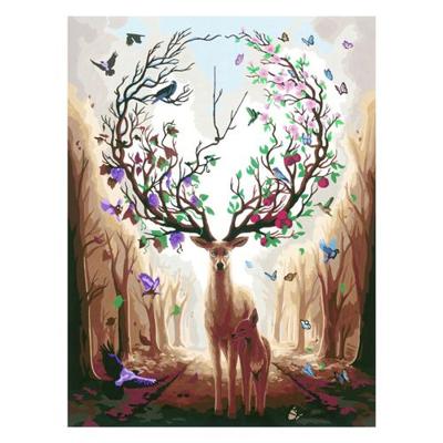 Ravensburger creart schilderen op nummer - magnificent encounter Ravensburger creart schilderen op nummer - magnificent encounter