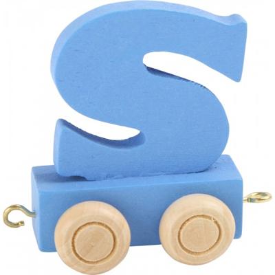 Small Foot - houten lettertrein kleur - s