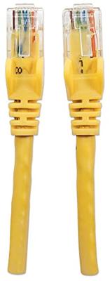 Intellinet 343725 RJ45 Netwerkkabel, patchkabel CAT 6 U/UTP 5.00 m Geel 1 stuk(s)