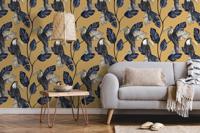 Dutch Wallcoverings Amazonia - Tiki Ochre - Oker - thumbnail
