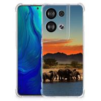 OPPO Reno8 Case Anti-shock Olifanten - thumbnail