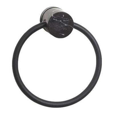 Aquanova Nero - Handdoekring - Black (zwart) NERTLR-09