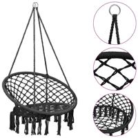 VidaXL Hangstoel 80 cm antracietkleurig - thumbnail
