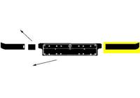 Bumperlijst Links Bumper -9/93 0640581 - thumbnail