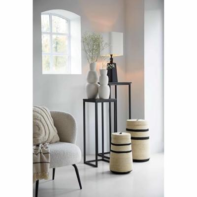 Light & Living Zuil 'Bryson' Set van 2 stuks, kleur Zwart