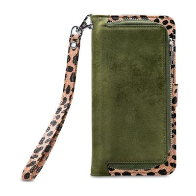 Mobilize 2in1 Gelly Zipper Case Samsung Galaxy A31 Olive/Leopard