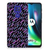 Motorola Moto G9 Play | E7 Plus | TPU bumper | Feathers Color - thumbnail