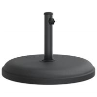 VidaXL Parasolvoet voor stokken van ø32/35/38 mm 25 kg rond - thumbnail