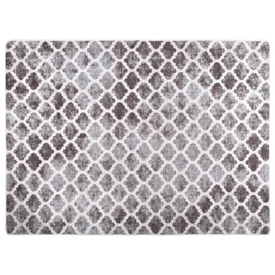 Vloerkleed wasbaar anti-slip 120x180 cm meerkleurig