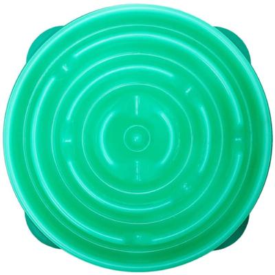VOERBAK SLO-BOWL FEEDER DROP TEAL LICHTBLAUW 29X29X7 CM VOERBAK SLO-BOWL FEEDER DROP TEAL LICHTBLAUW 29X29X7 CM