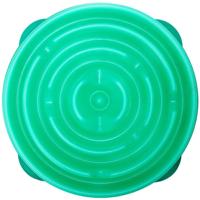 VOERBAK SLO-BOWL FEEDER DROP TEAL LICHTBLAUW 29X29X7 CM - thumbnail