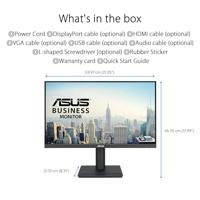 Asus Business VA24DQFS LCD-monitor Energielabel C (A - G) 61 cm (24 inch) 1920 x 1080 Pixel 16:9 1 ms Hoofdtelefoonaansluiting - thumbnail