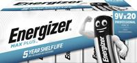 Batterij energizer max plus 20x 9v alkaline - thumbnail