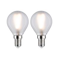 Paulmann 28638 LED-lamp Energielabel G (A - G) E14 3 W Warmwit (Ø x h) 45 mm x 78 mm 2 stuk(s) - thumbnail
