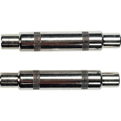 Yellow Cable AD01 6.3 mm jack female TS koppelstuk (2 stuks) Yellow Cable AD01 6.3 mm jack female TS koppelstuk (2 stuks)