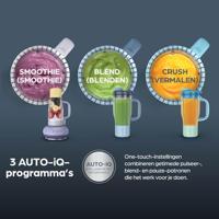 Blender - NINJA - BlendBoss DB351EUST - 1200 W - 3 programma's - 760 ml mengbeker met handvat - BPA-vrij - Mineraal - thumbnail