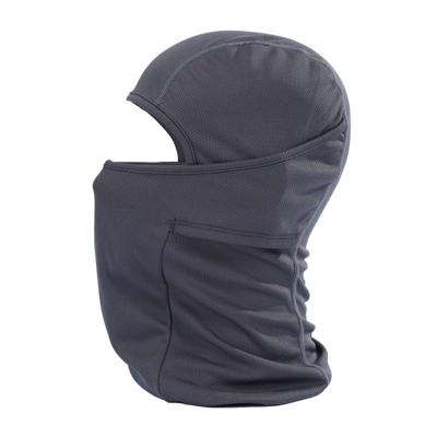 Balaclava stijl Unisex elastische fietsen hoofd Mask(Grey)