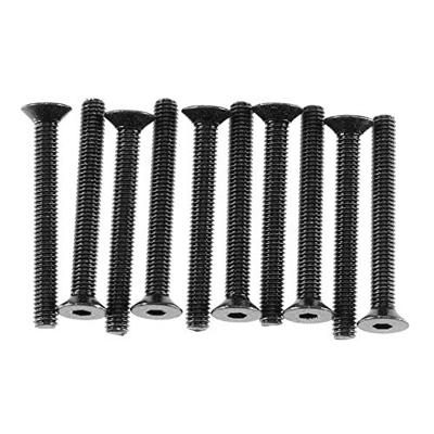 M3x25mm Hex Socket Flat Head (Black) (10pcs) (AXA150)