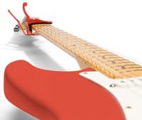 Kyser x Fender Quick-Change Electric Capo Fiesta Red capo voor elektrische gitaar - thumbnail